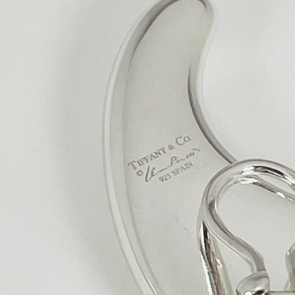 Tiffany & Co Large Clip-on Teardrop Earring by Elsa Peretti Single Replacement - Picture 3 of 4